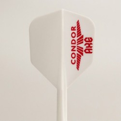 Plumas Condor Axe Shape Branco Logo S 21.5mm Três de vocês.