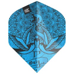 Plumas Target Darts Flights Ink Pro Blue No2 Standard  335460