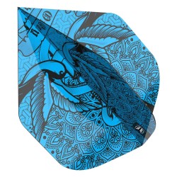 Fülle Target Darts Flights Ink Pro Blue Nr. 2 Standard 335460