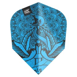 Fülle Target Darts Flights Ink Pro Blue Ten-x 335470