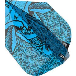 Fülle Target Darts Flights Ink Pro Blue Ten-x 335470