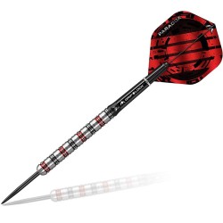 Darts Mission Paradox Straight M1 Elektro Schwarz Rot 90% 23gr M000813