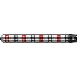 Darts Mission Paradox Straight M1 Elektro Schwarz Rot 90% 23gr M000813