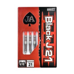 Darts One80 Black J 21 02 Steel Tip 90% 21gr 7788