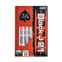 Darts One80 Black J 21 01 Steel Tip 90% 21gr 7784