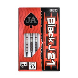 Dardos One80 Black J 21 01 Soft Tip 90% 19gr 7783