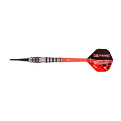 Darts One80 Black J 21 04 Soft Tip 90% 19gr 7795