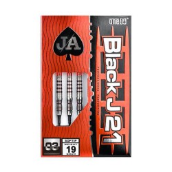 Dardos One80 Black J 21 03 Soft Tip 90% 19gr 7791