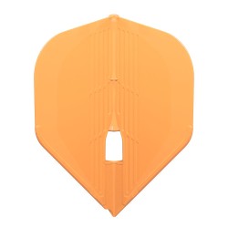 L-Stil-Federn Kami L1 Pro Standard Flights Orange Neon