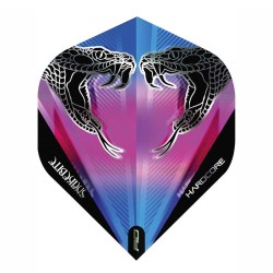 Fliegen Red Dragon Pink Blue Snakebite Trans. Set 3 Einheit F6380