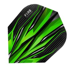 Plumas Harrows Darts Voos Fogo Verde 1101.