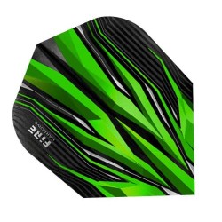 Plumas Harrows Darts Voos Fogo Verde 1101.