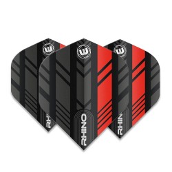 Plumas Winmau Darts Rhino Black Red 6905 195