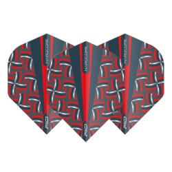 Plumas Flights Red Dragon Hardcore Radical Red Rope Tf6525