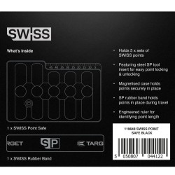 Dardo Target Darts Swiss Point Safe Boxed 119648