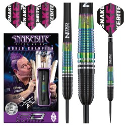 Darts Red Dragon Peter Wright Snakebite Weltmeister Torpedo 90% 25gr Rdd2245