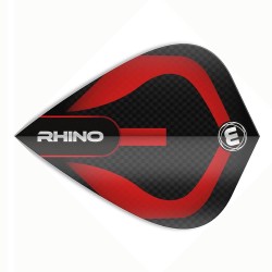 Pluma Winmau Rhino Kite Preto e Vermelho 6907.102