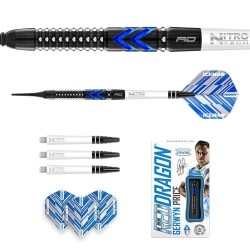 Darts Red Dragon Gerwin Price Blaue Eis 90% 20g Rdd2257