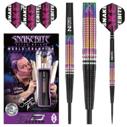 Darts Red Dragon Peter Wright Snakebite Weltmeister Tapered 90% 21gr Rdd2246