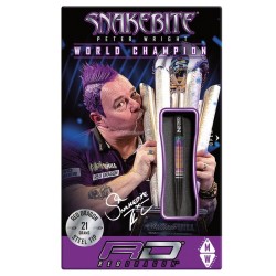 Darts Red Dragon Peter Wright Snakebite Weltmeister Tapered 90% 21gr Rdd2246