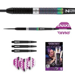 Dardos Red Dragon Peter Wright Snakebite World Champion Diamond Fusion 90% 22gr Rdd2269