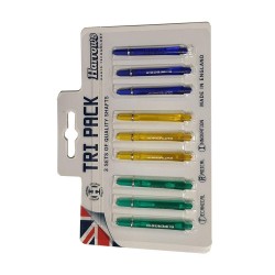 Weizen Tri Pack Harrows Darts Übergriff Pro Shaft Medium Colours 2 Tps0002