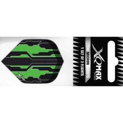 Plumas Flights Xqmax Darts Terminator Standard Green  Qd7600790