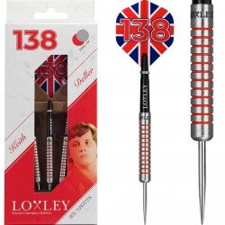 Dardo Loxley Darts Keith Deller 21g 90% ponta de aço