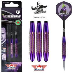 Dardo Bulls Darts Dirk Van Duijvenbode Aubergenius Brass Steel 21gr Bu-24321