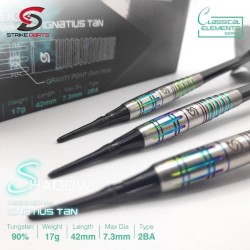 Dardos Strike Darts Shadow 18g 90%