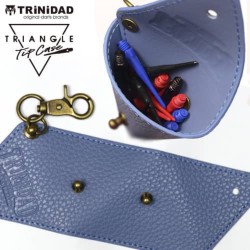 Porta Puntas De Dardos Trinidad Triangle Azul
