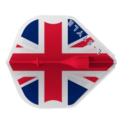 Feder L-Flight Champagner integriert L1ez Union Jack Standard