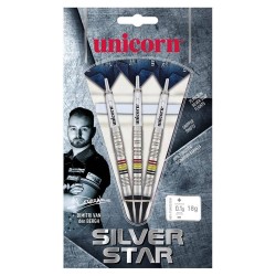 Dardo Unicorn Darts Estrela de Prata Dimitri Van Den Bergh 80% 18gr 4783