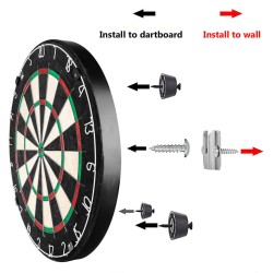 Diana Gildarts Slimbull Dartboard + Surround