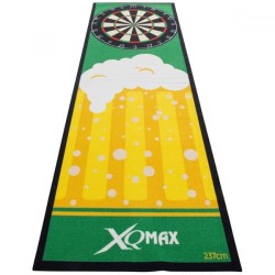 Bodenschutz Xq Max Dart Mat Grün mit Bier Qd2100120