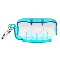 Cabeça Para Penas Fit Holder Azul Claro