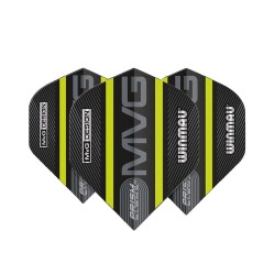 Plumas Winmau Darts Prism Alpha Mvg 2021 Preto Verde Padrão 6915.188