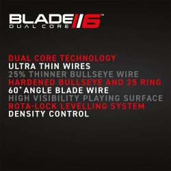 Diana Winmau Blade 6 Dual Core Dartboard 3031.