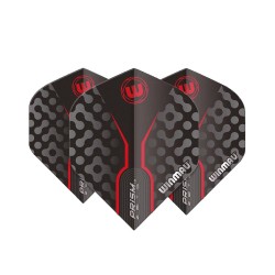 Fülle Winmau Darts Prism Zeta Schwarz, Grau Rot Standard 6915.306