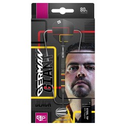 Darts Target Gabriel Clemens Schwarzes Stahl 80% 23gr 190132