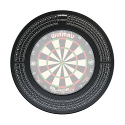 Dartboard Surrounds Outshot Black Winmau Darts 4419
