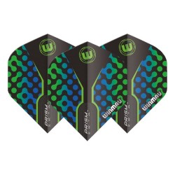 Fülle Winmau Darts Prism Zeta Schwarz Grün Blau 6915.309