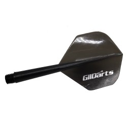 Pluma Gildarts Estandarte Negro M 27.5mm Farinha Gorda, 1/4