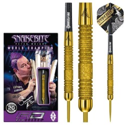 Darts Red Dragon Peter Wright Snakebite Euro 11 Element Gold Pc20 20gr Rdd2329