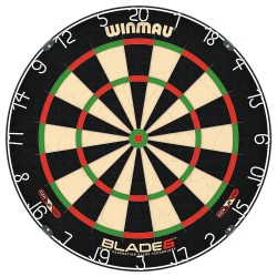 Diana Winmau Blade 6 Dartboard + Umgebung