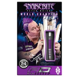 Darts Red Dragon Peter Wright Snakebite Pl15 Medusa 90% 24gr Rdd2364