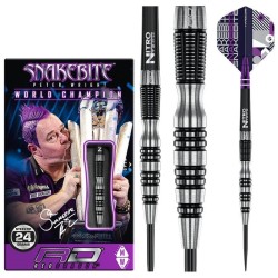 Darts Red Dragon Peter Wright Snakebite Black Racer 90% 24gr Rdd2382