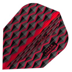 Caneta Dart Viper Flights Lumacore Standard Vermelho Preto 30-6202