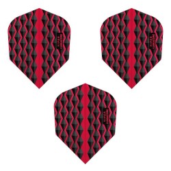 Caneta Dart Viper Flights Lumacore Standard Vermelho Preto 30-6202