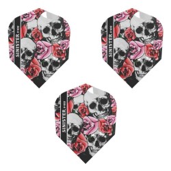 Feuerstein Darts Viper Flights Sinister Standard Rot Pink 30-3702